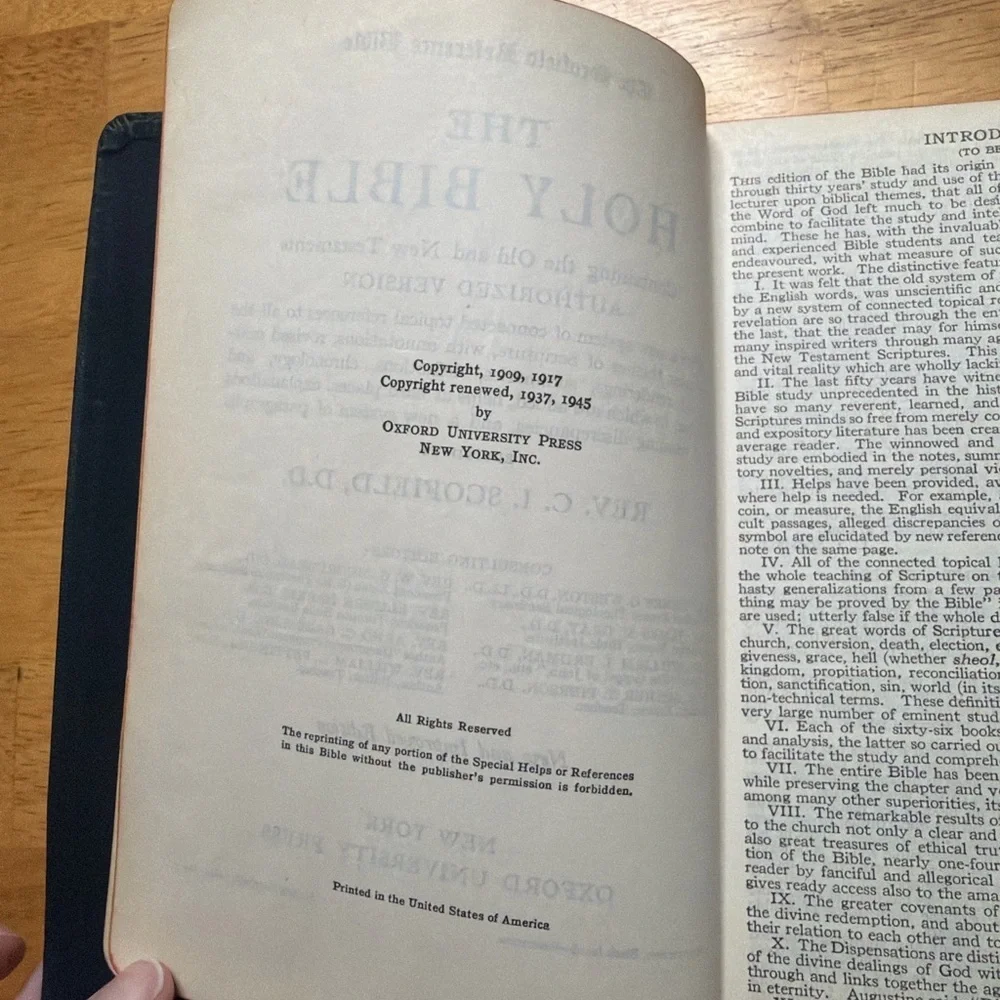 Oxford University Press Holy Bible